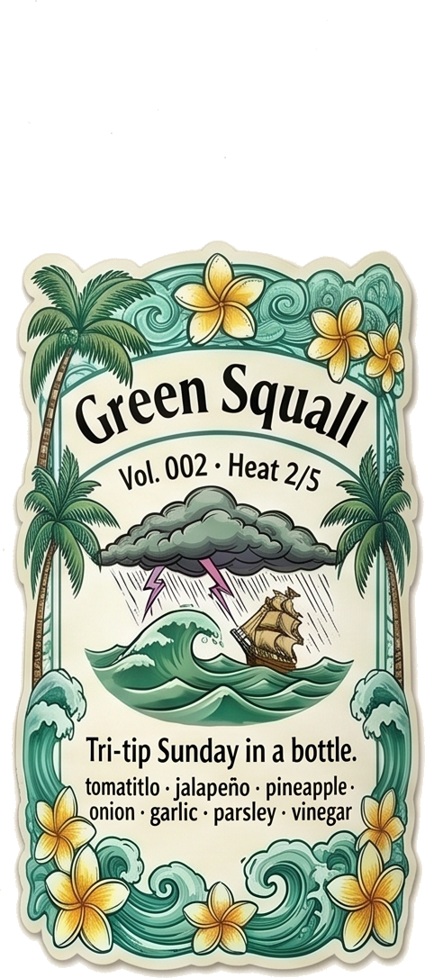 Green Squall label