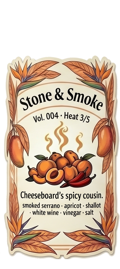 Stone & Smoke label